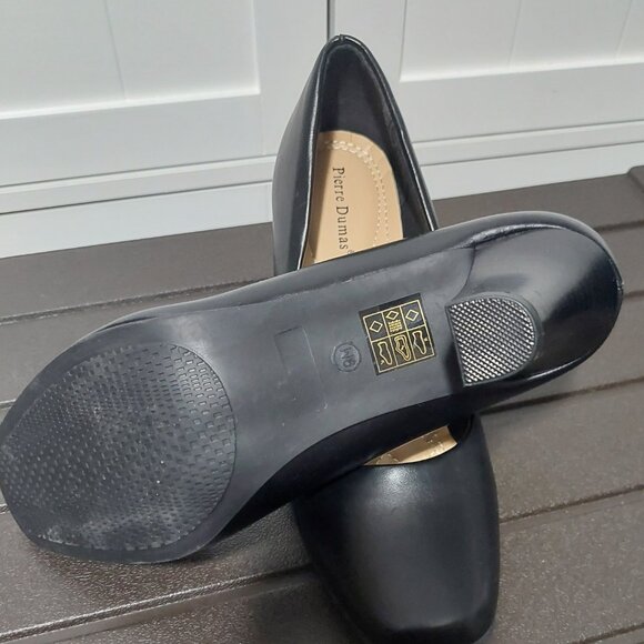 Pierre Dumas Heels Woman 9 M. Black Pumps Rounded toe. - Picture 7 of 10